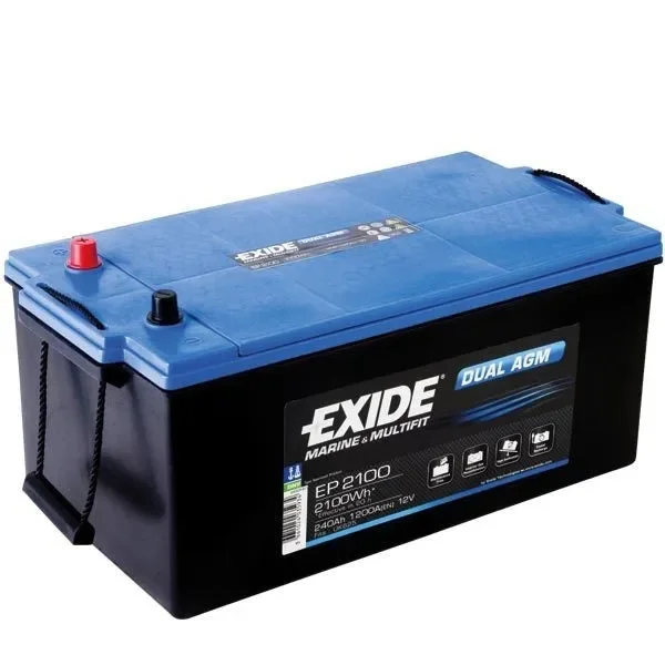 Batterie Dual AGM 720 CCA – 100AH ​​​​w. STD.POL und Thread