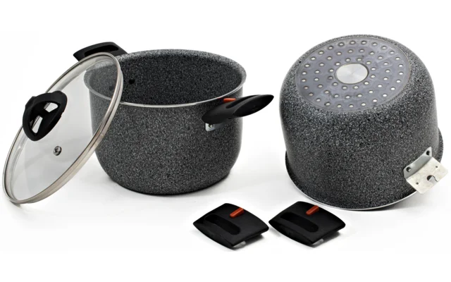 Beaver Brand Kochtopf Artepetra Aluminium antihaftbeschichtet inkl. Deckel