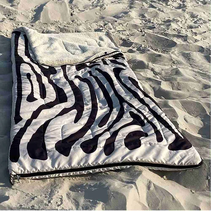 Bent Vanlife Schlafsack Bentcho Zebra Druck
