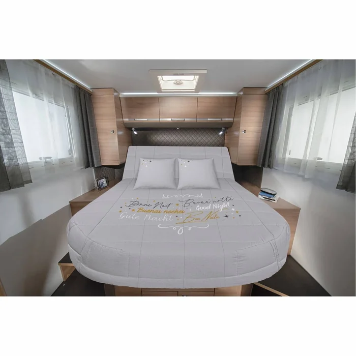 Bereit zum Schlafen, 100 % Baumwolle Good Night 140 x 190 cm Mittelbett INCASA