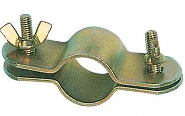 Berger Doppelrohrschelle gold 2er Pack