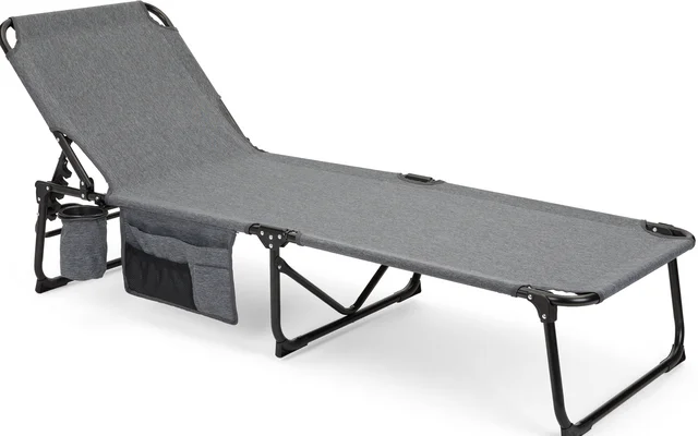 Berger Dreibeinliege grau meliert