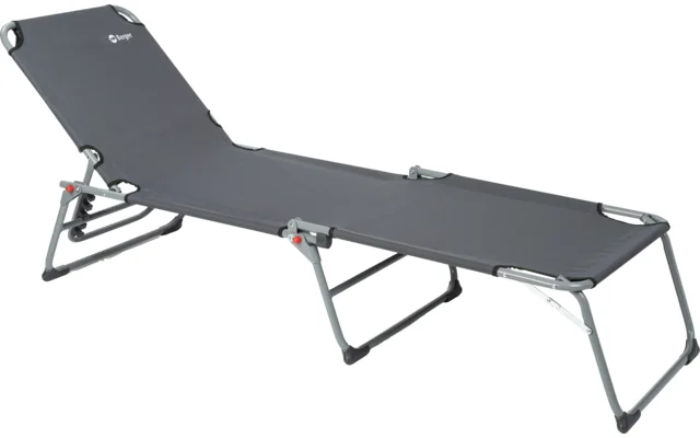 Berger Dreibeinliege Stahl grau