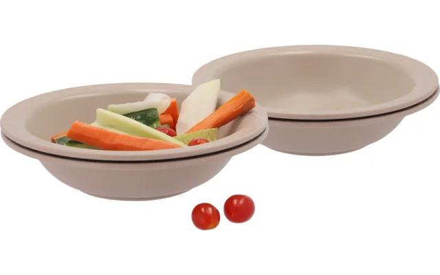 Berger Mali Suppenteller-Set 4-tlg. Ø 21,5 cm passend zum Mali Geschirr-Set