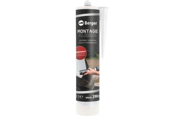 Berger MS-7 Montagekleber Kleben & Dichten Transparent 290 ml