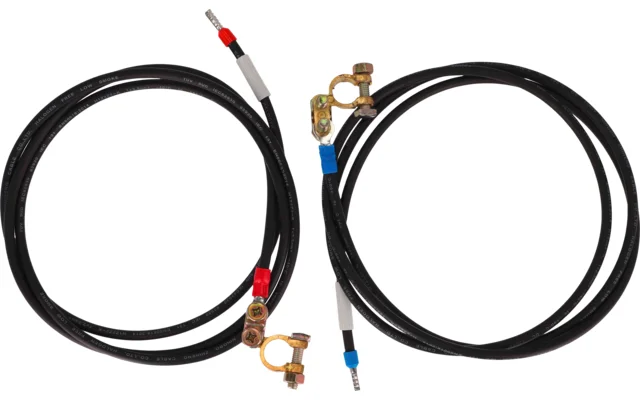 Berger Solarladekabel mit Batterieklemmen