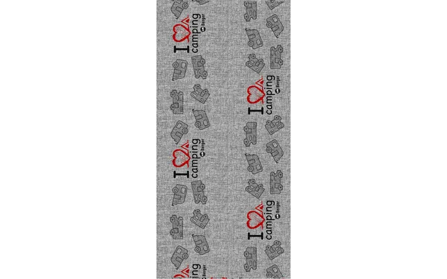 Berger Teppich-Läufer I love Camping 2.0