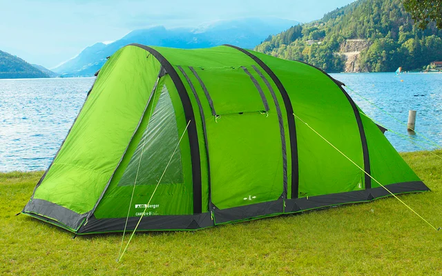 Berger Zelt Campo 4 Air schwarze Schlafkabine für 4 Personen