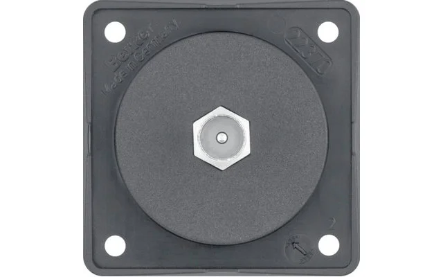 Berker Integro Antennen-Verbinderdose TV schwarz matt