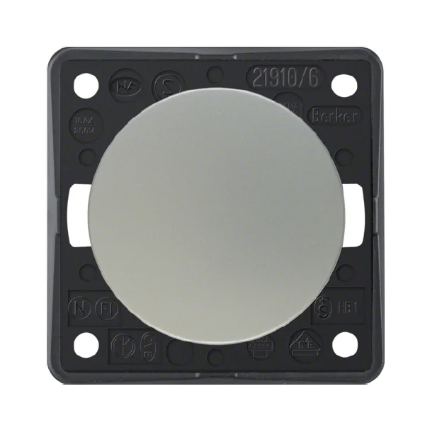 Berker Integro Flow AUS / Wechselschalte, chrom matt