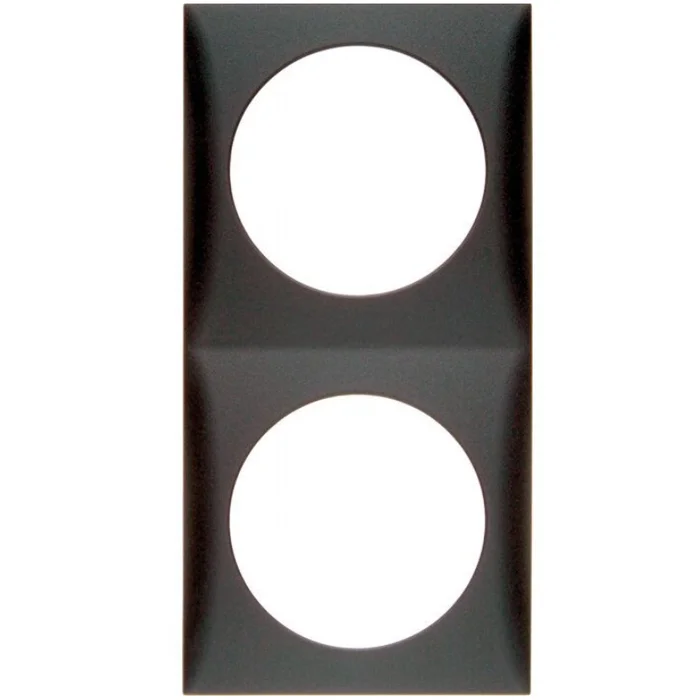 Berker Integro Flow Rahmen 2-fach, anthrazit