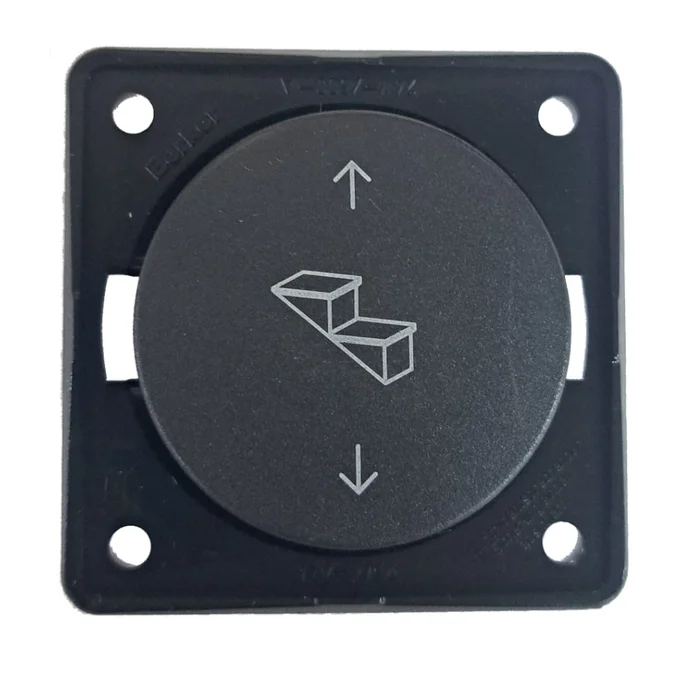 Berker Integro Pol-Wende Taster 6-polig, anthrazit matt