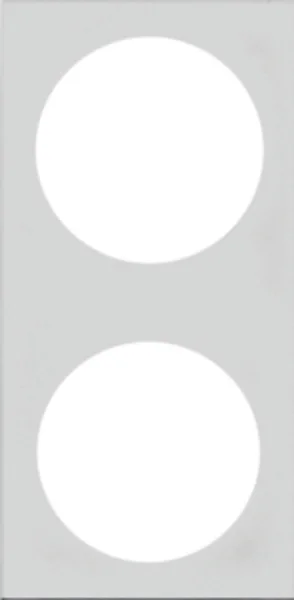 Berker INTEGRO Pure 2-fach Rahmen chrom glanz