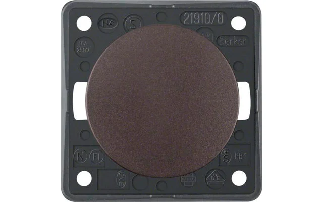 Berker Integro Taster Schließer mit Schraubklemmen