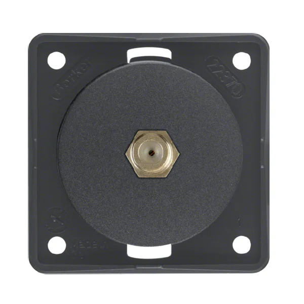 Berker Sat Einbau Antennendose anthrazit