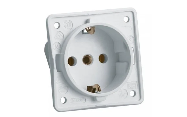 Berker Schutzkontakt-Einbausteckdose 250 V