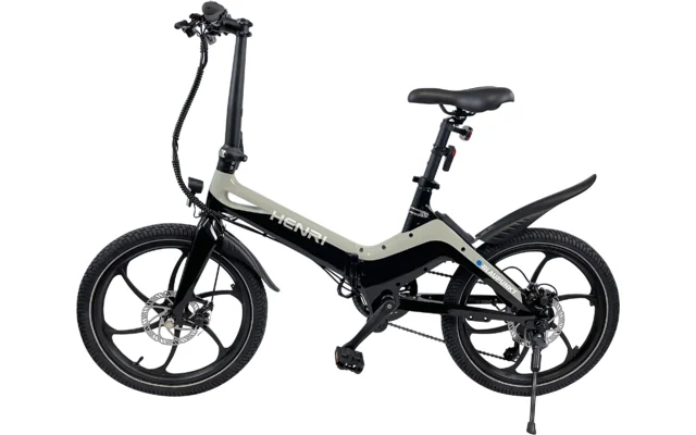 Blaupunkt Henri faltbares E-Bike 20 Zoll 250W schwarz/grau
