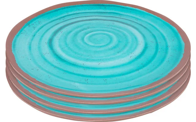 Bo-Camp Melamin Essteller 4er-Set