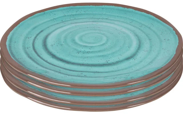 Bo-Camp Melamin Teller Set 4 Stück