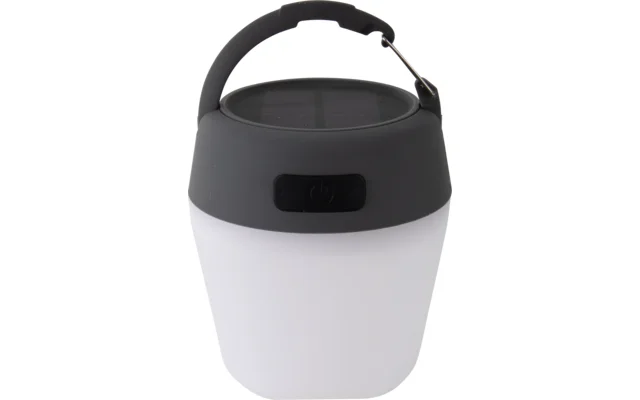 Bo-Camp Wega Multifunktions-Hängelampe mit Powerbankfunktion Solarbetrieben mit Akku