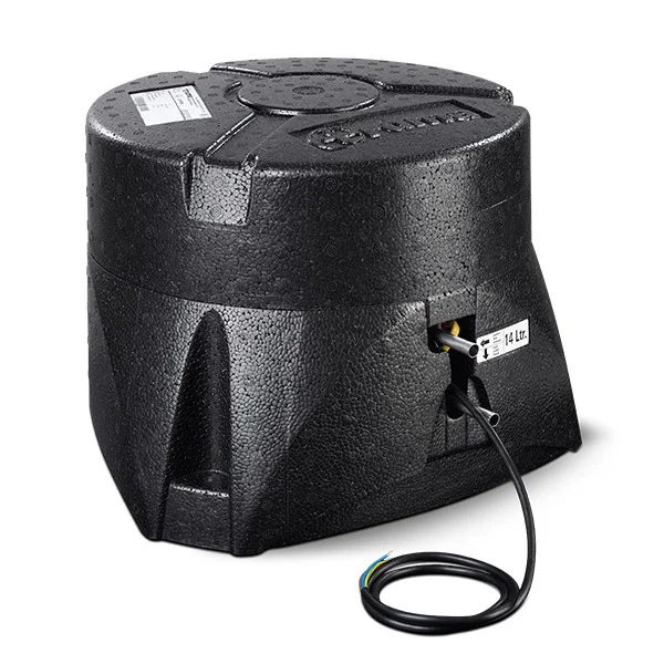 Boiler Elektro – 14 Liter – Bedienteil Schwarz – Ohne Wasserset