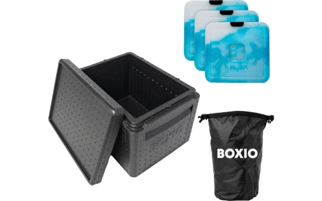 Boxio Cool Plus passives Kühlbox-Set 5-tlg. inkl. Kühlakkus