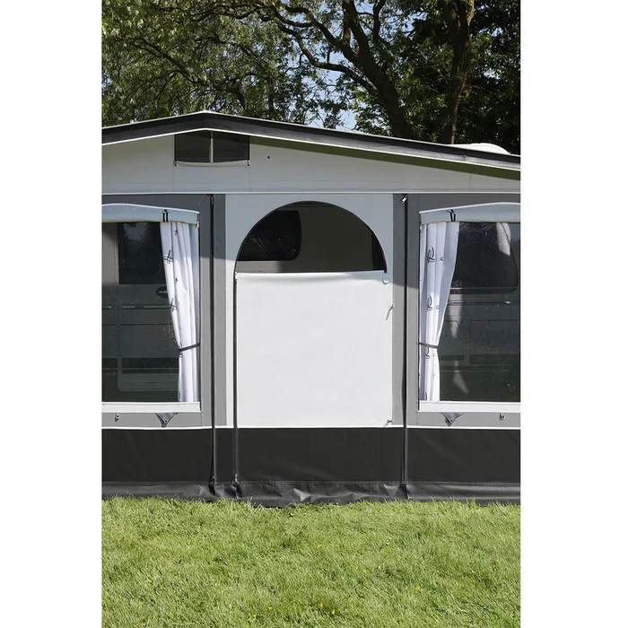 Brand Rundbogentür Vorderwand für Vorzelt Palazzo