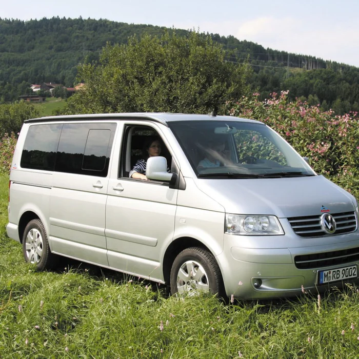 Brandrup Top-Rail Regenrinne für VW T4, langer Radstand