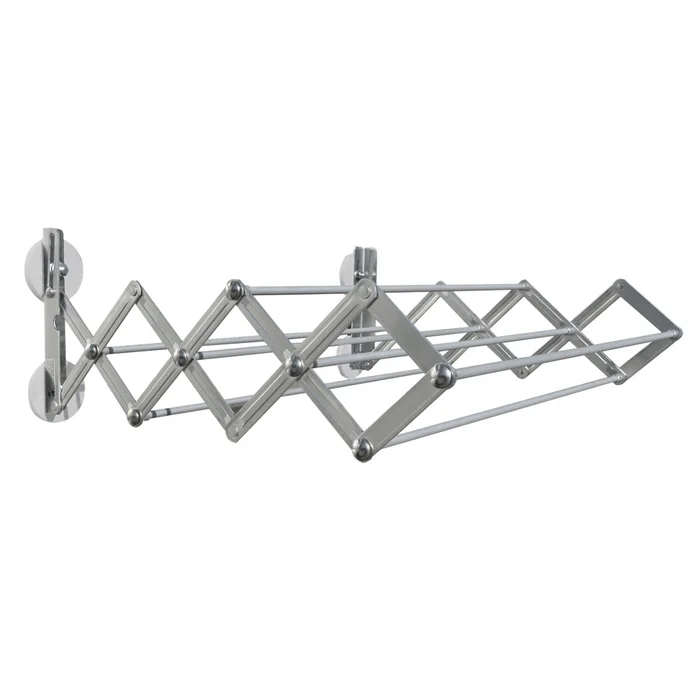 Brugger Wäschetrockner flexiMAGS ausziehbar, weiß, silber