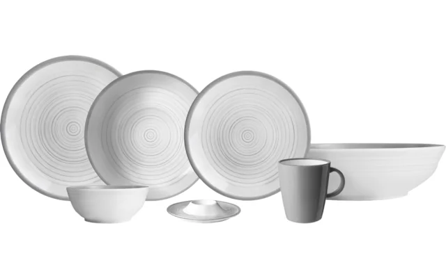 Brunner Bellagio Melamin Geschirr-Set 16-tlg.