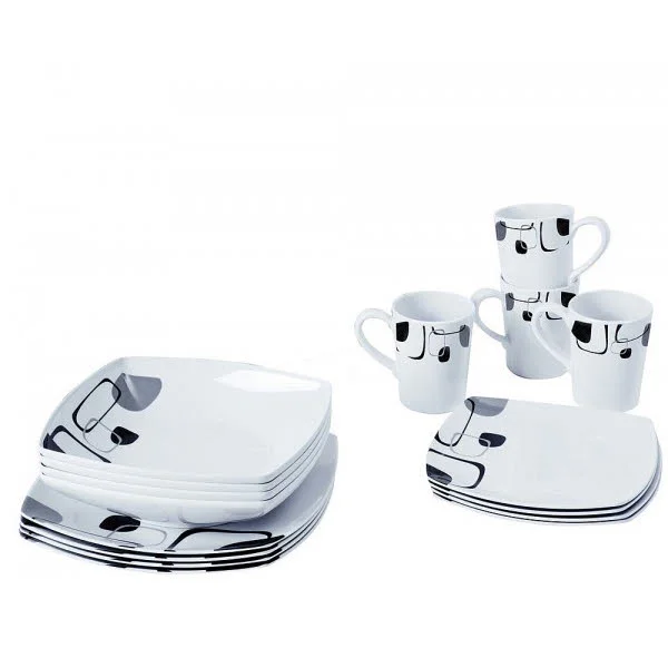 Brunner Melamin Geschirrset Enigma 16-tlg.