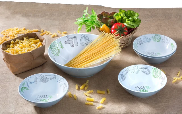 Brunner Salad & Pasta Melamin Schüssel-Set 5tlg.