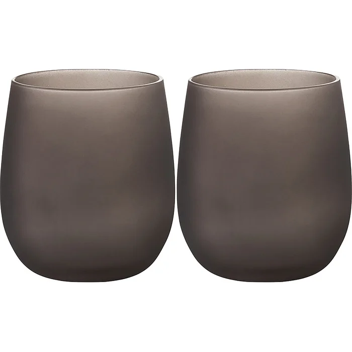 Brunner Trinkglas Brownsatin 350 ml, 2er Set