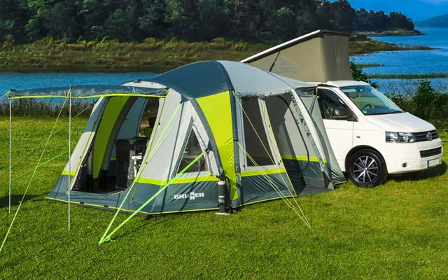 Brunner Trouper XL aufblasbares Busvorzelt 370 x 310 cm