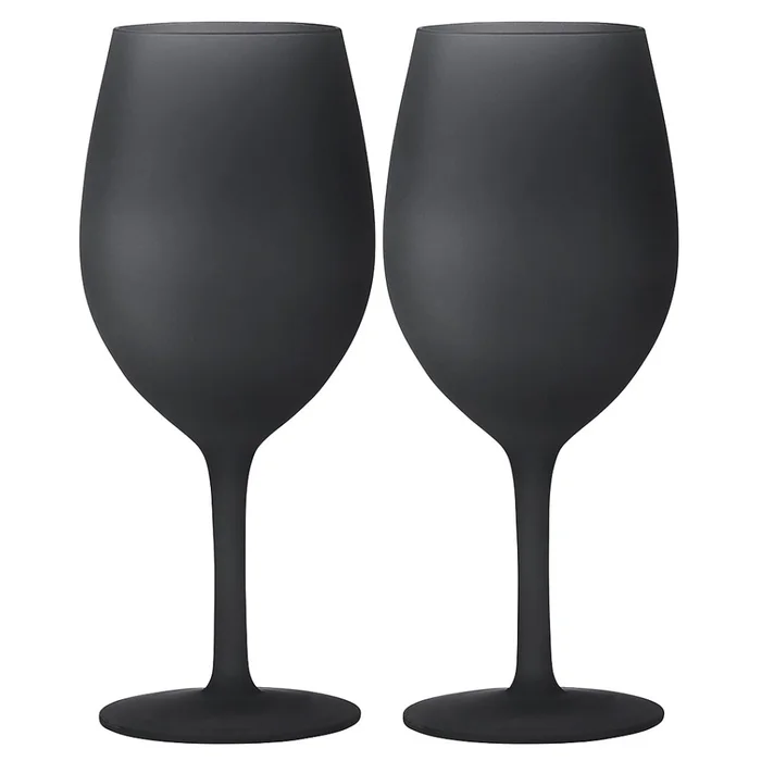 Brunner Weinglas Blacksatin 600 ml, 2er Set