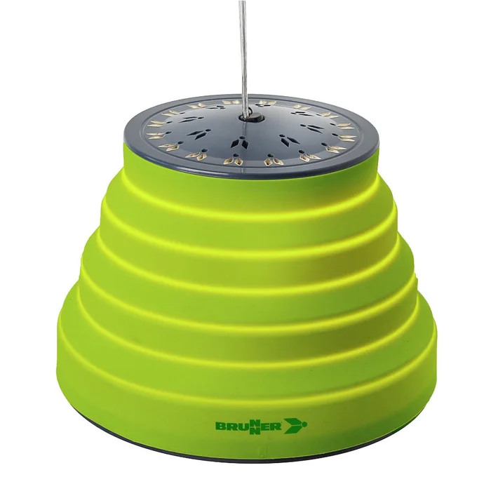 Brunner Zeltlampe Syrma LED 230 V, 520 Lumen, dimmbar, grün