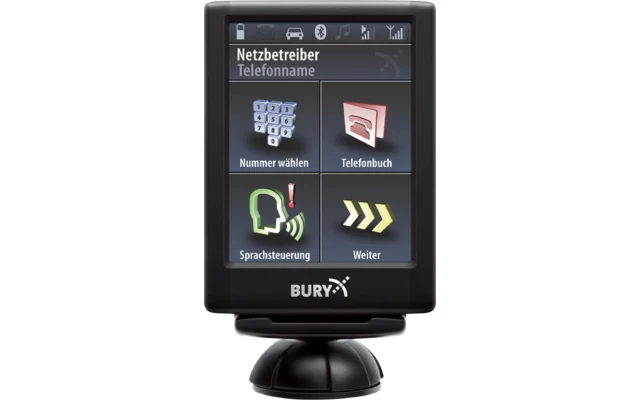 Bury Freisprecheinrichtung CC 9056 Plus mit Bluetooth und Touchscreen