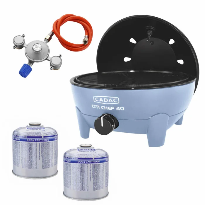 Cadac Citi Chef 40 himmelblau 50 mbar Travel-Set