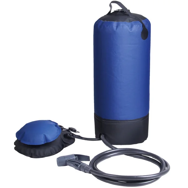 Camp4 Campingdusche mit Fußpumpe, 12 l