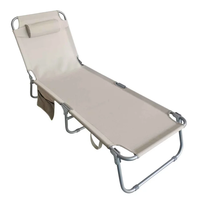 Camping-Liegestuhl aus Stahl BAYA SUN