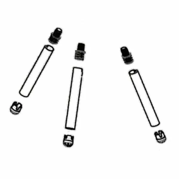 Campingaz Ersatzbeine inkl. Füße (3 Stück) für Party Grill (Nr. 5010003811)