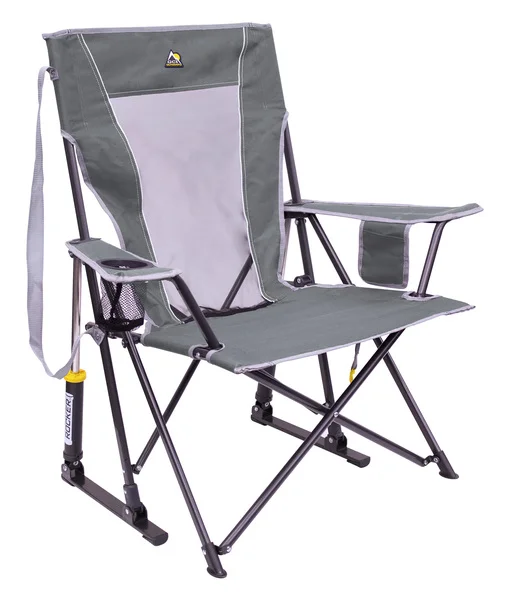 Campingstuhl Comfort Pro Rocker – Grau