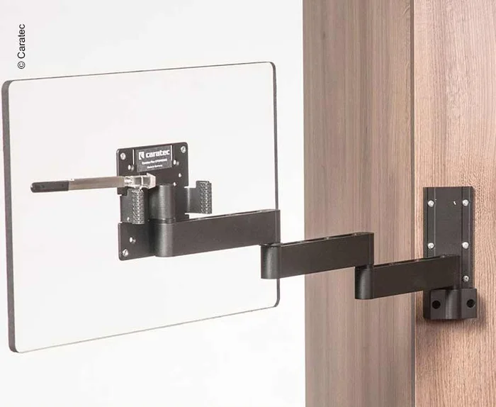 Caratec Flex CFW400AS TV-Wandhalter, 4 Drehpunkten, schwarz