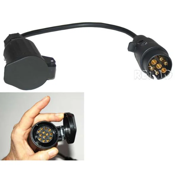 Carbest Adapterkabel 30 cm 7-poliger Dose zu 13-poligem Stecker