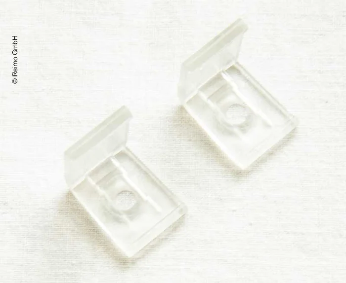 Carbest Befestigungsclips für Aluminium LED Eckprofil – 2 Stück