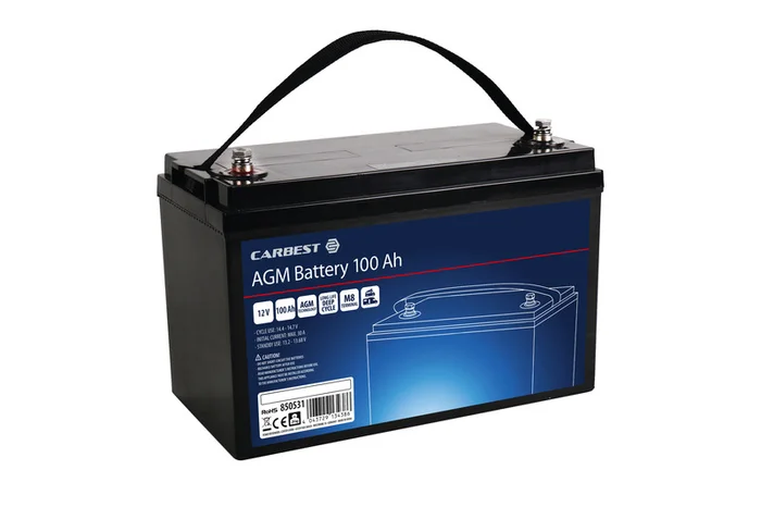 Carbest Deep-Cycle AGM-Power Line Batterie 100Ah