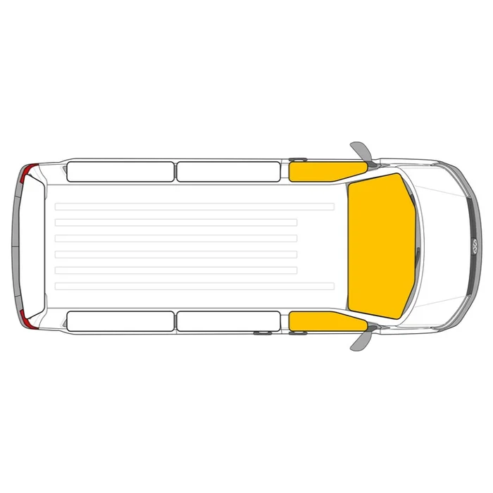 Carbest Isoflex Thermomatten Fahrerhaus 3-tlg. VW T4 ab Bj. 1990