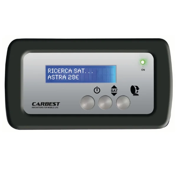 Carbest Komfort PLUS LCD-Bedienpanel für 15 Saltellitenpositionen