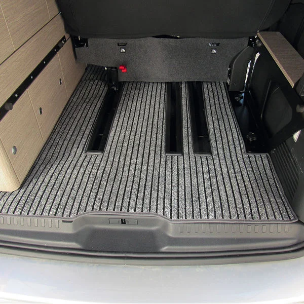 Carbest Teppich Kofferraum mit Schienen Citroen Vanster, anthrazit