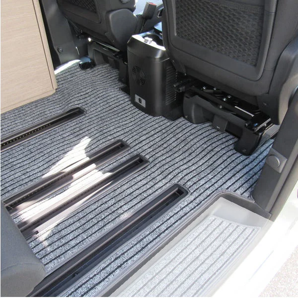 Carbest Teppich Wohnraum mit Schienen Citroen Vanster, grau